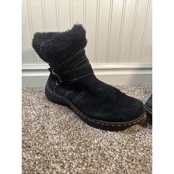 Baretraps Eryn Womens Size 6 Black Regular Suede Winter Boots - Picture 7 of 12